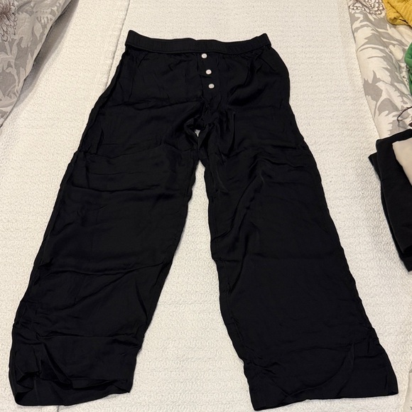 Anthropologie Pants - Anthropologie Midnight Black Flare Pants